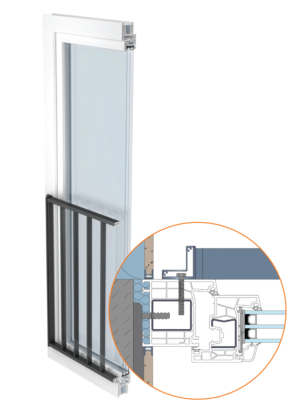 Prozori i vrata s novim sustavom brtvljenja. KBE 76AD